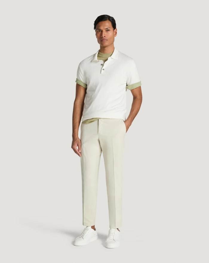 Pantaloni Torino Pantaloni Slim in gabardina stretch Outlet