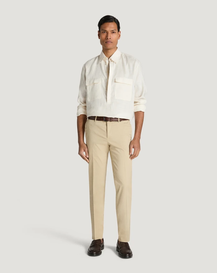 Pantaloni Torino Pantaloni Slim in gabardina stretch Affare Del Giorno