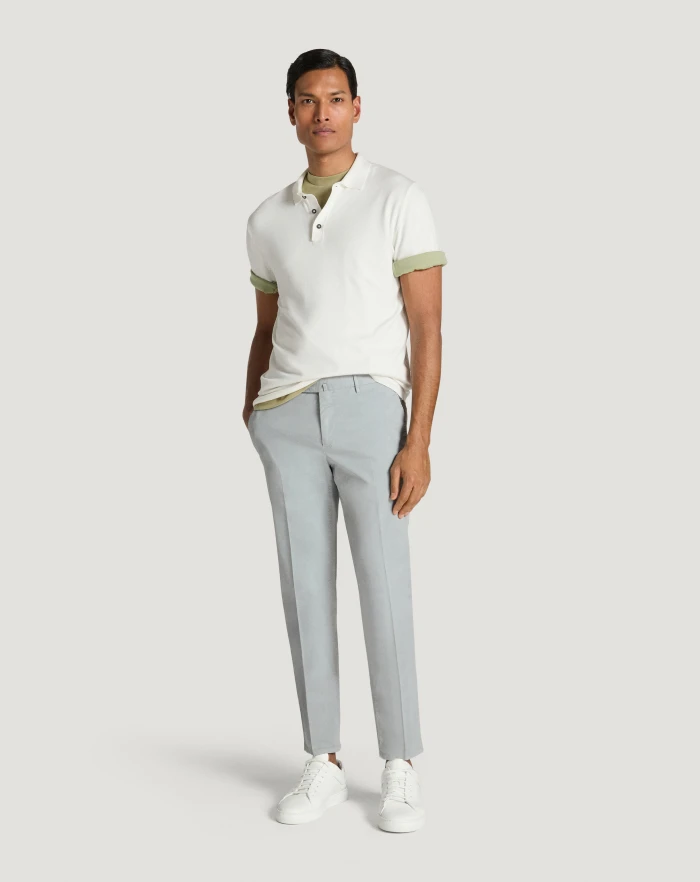 Pantaloni Torino Pantaloni Slim in gabardina stretch Novità