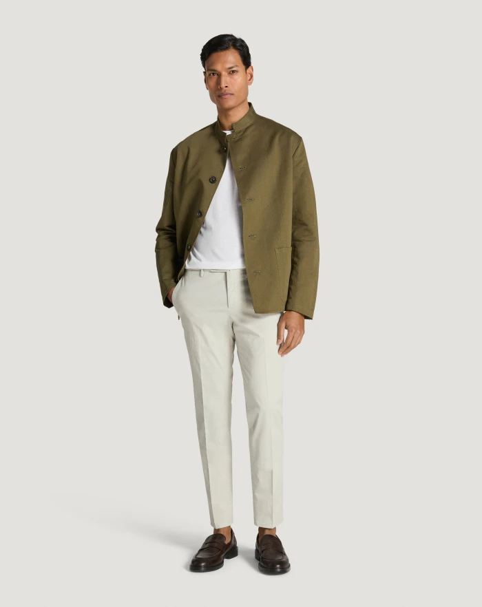 Pantaloni Torino Pantaloni Slim in gabardina stretch Sconto