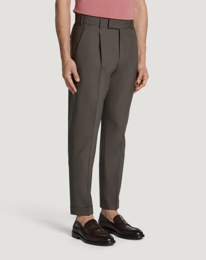 Pantaloni Torino Pantaloni Rebel in lana tropical Online