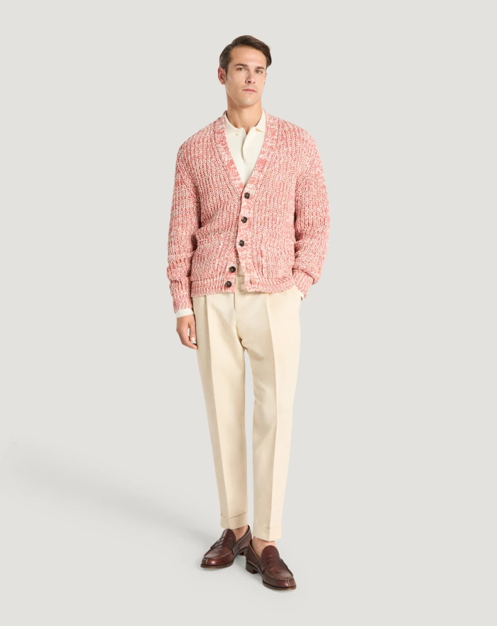 Pantaloni Torino Pantaloni Rebel in gabardina di cotone e lino Saldi
