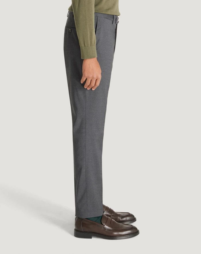 Pantaloni Torino Pantaloni Slim in lana four season Moda