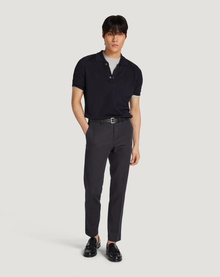 Pantaloni Torino Pantaloni Master in cotone stretch délavé Vendita