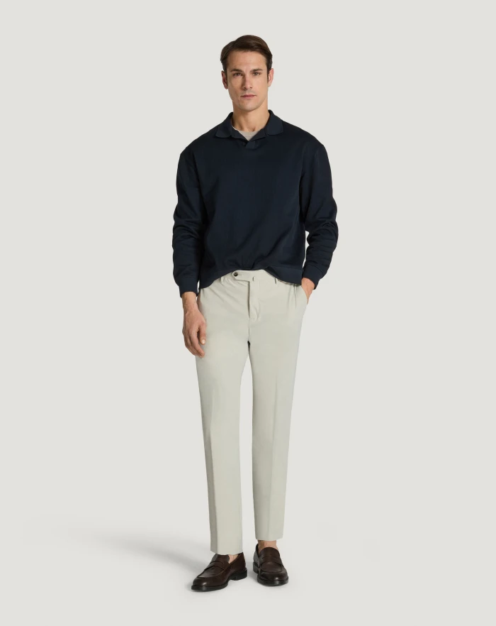 Pantaloni Torino Pantaloni Slim in tessuto organico stretch Promozione