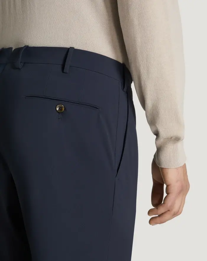 Pantaloni Torino Pantaloni Slim in tessuto organico stretch Fino Al -60%