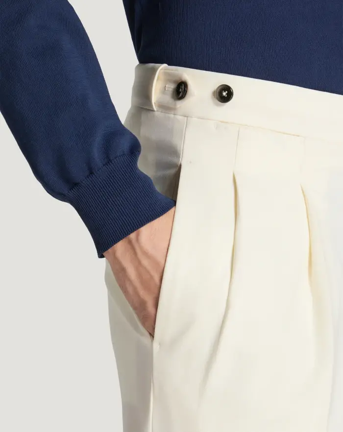 Pantaloni Torino Pantaloni Gentleman in lana tropical Hotsell