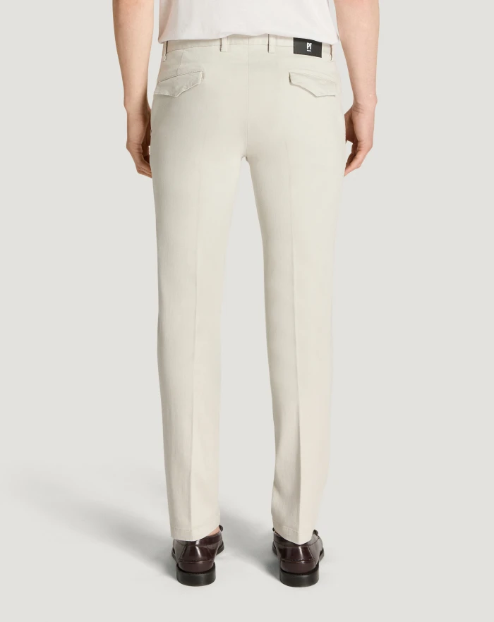 Pantaloni Torino Pantaloni House in silky denim stretch Saldi Di Fabbrica