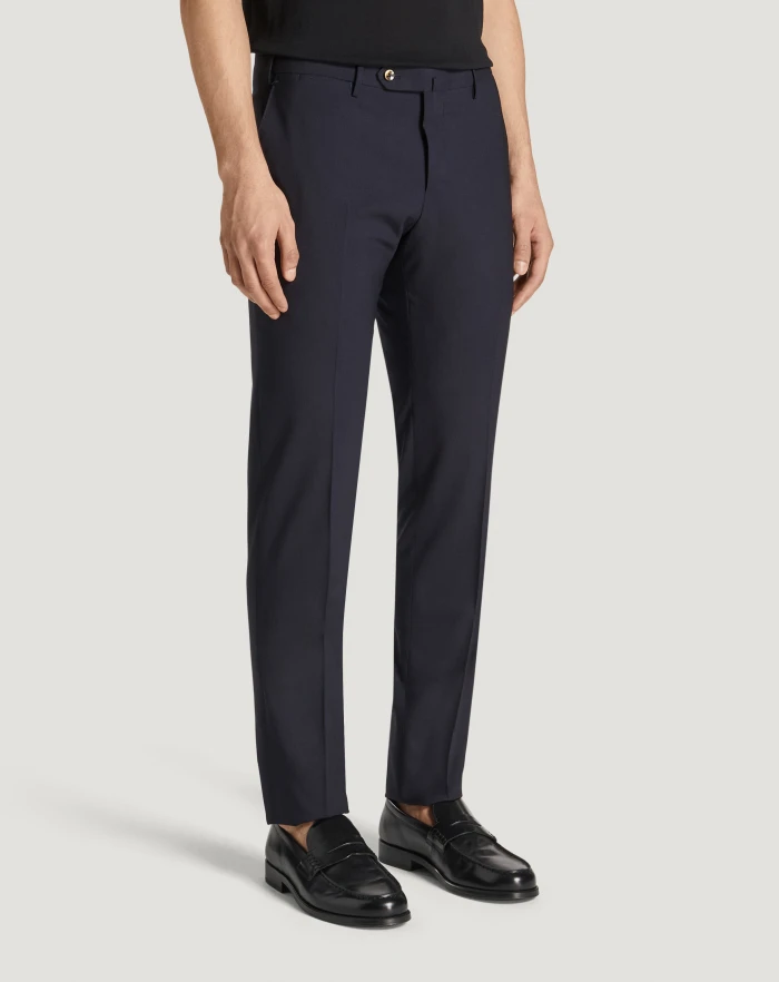 Pantaloni Torino Pantaloni Slim in lana four season Promozione Limitata