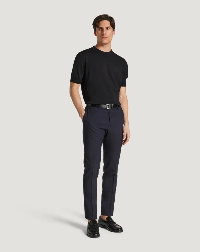 Pantaloni Torino Pantaloni Slim in lana four season Promozione Limitata