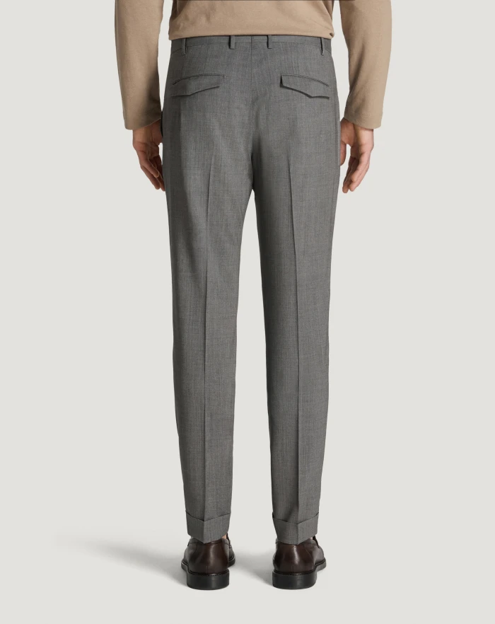 Pantaloni Torino Pantaloni Master in lana four season Affare Del Giorno