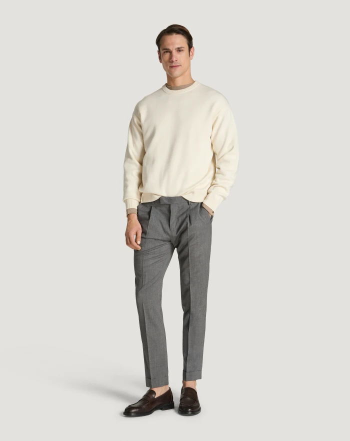 Pantaloni Torino Pantaloni Master in lana four season Affare Del Giorno