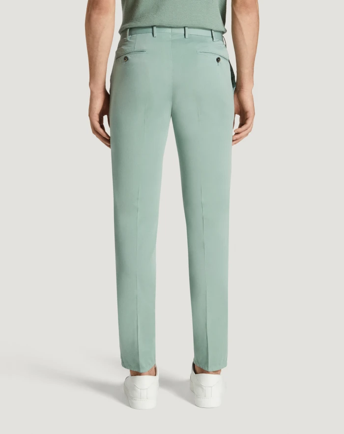 Pantaloni Torino Pantaloni Slim in silkochino Pezzi Unici