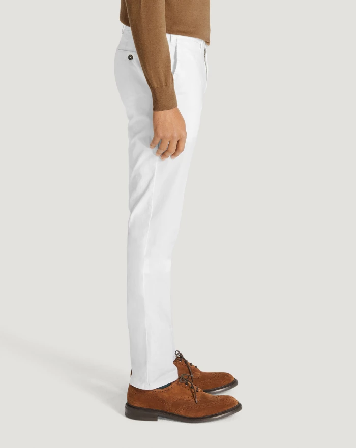 Pantaloni Torino Pantaloni Superslim in gabardina stretch Sconto