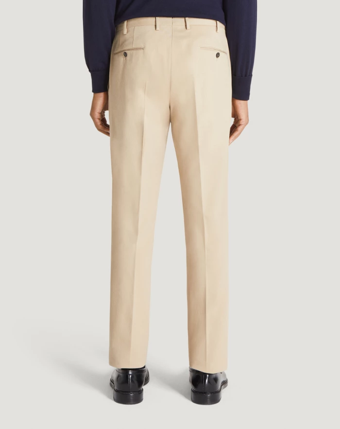 Pantaloni Torino Pantaloni Slim in cotone & cachemire Offerta