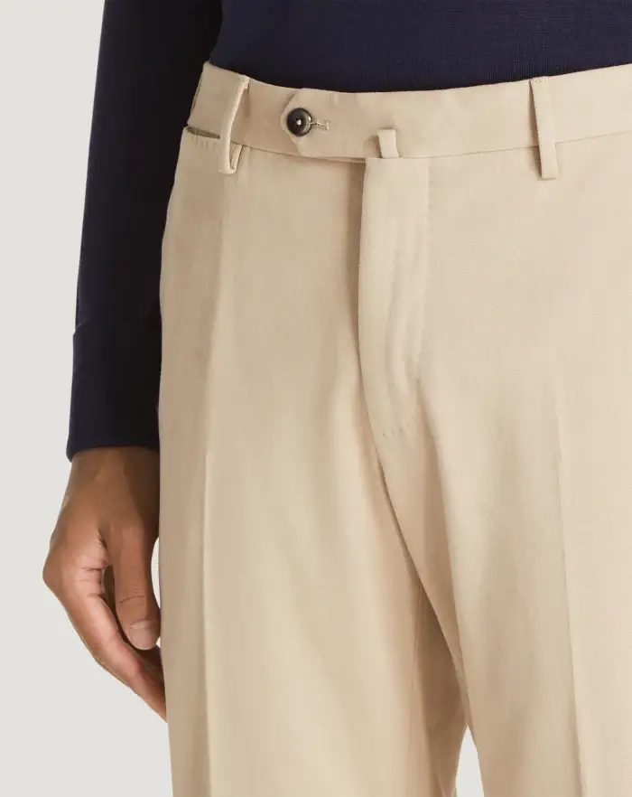 Pantaloni Torino Pantaloni Slim in cotone & cachemire Offerta