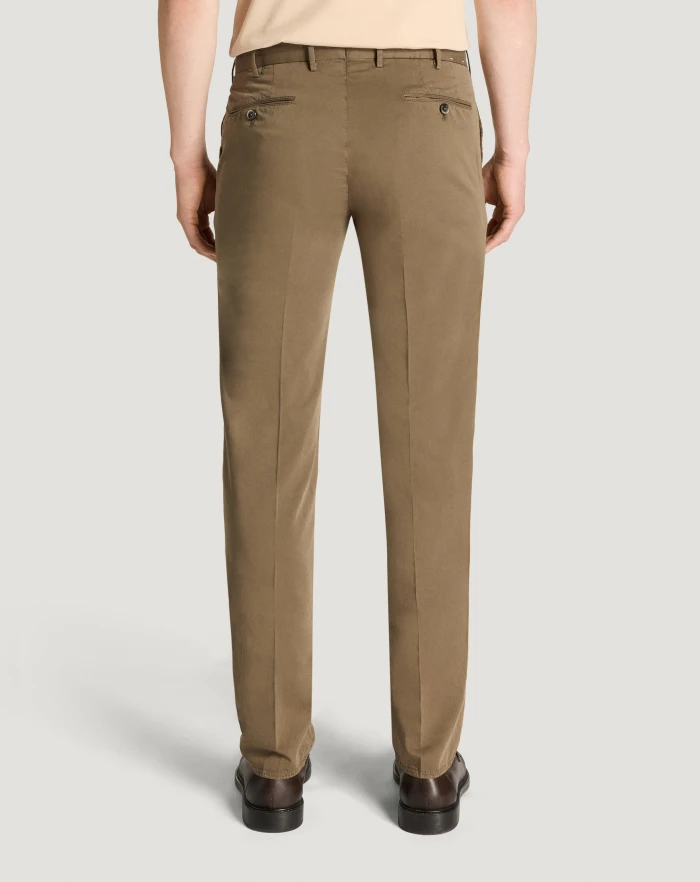 Pantaloni Torino Pantaloni Slim in silkochino Online