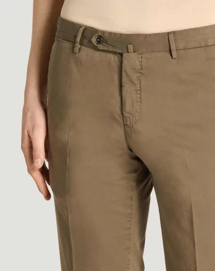 Pantaloni Torino Pantaloni Slim in silkochino Online