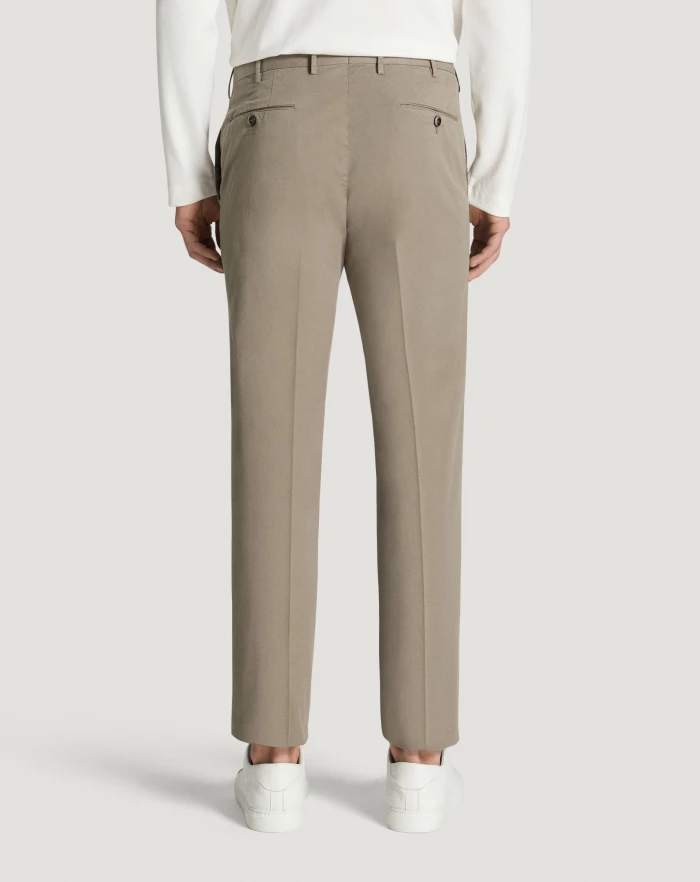 Pantaloni Torino Pantaloni Slim in gabardina stretch In Vendita