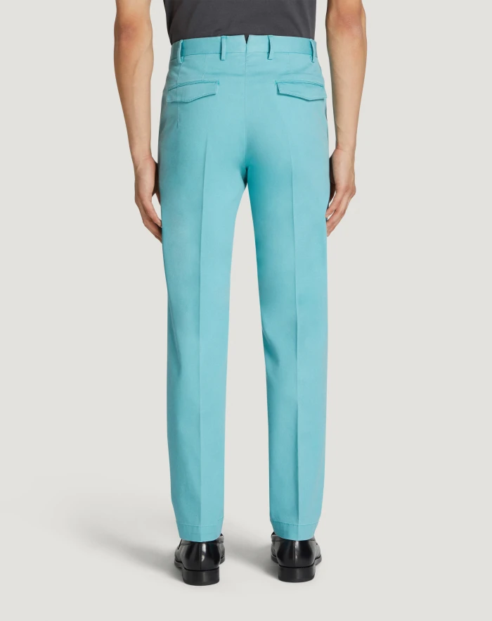 Pantaloni Torino Pantaloni Master in cotone stretch délavé Affare Del Giorno