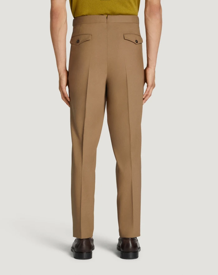 Pantaloni Torino Pantaloni Gentleman in lana tropical Vendite Flash