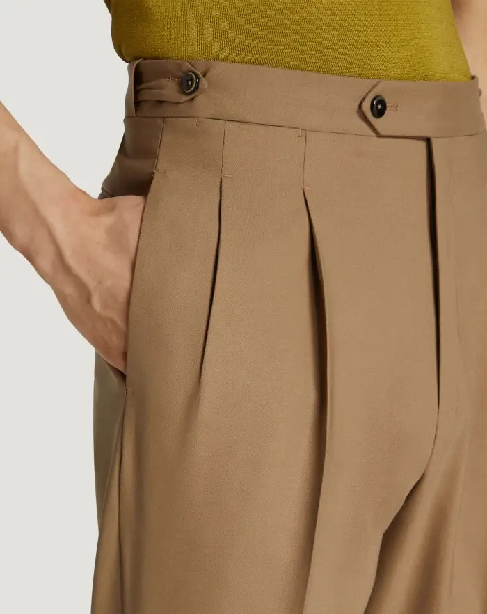 Pantaloni Torino Pantaloni Gentleman in lana tropical Vendite Flash