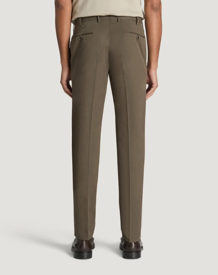 Pantaloni Torino Pantaloni Slim in gabardina stretch In Saldo