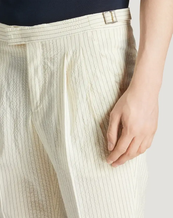 Pantaloni Torino Pantaloni Master in lana seersucker 2025