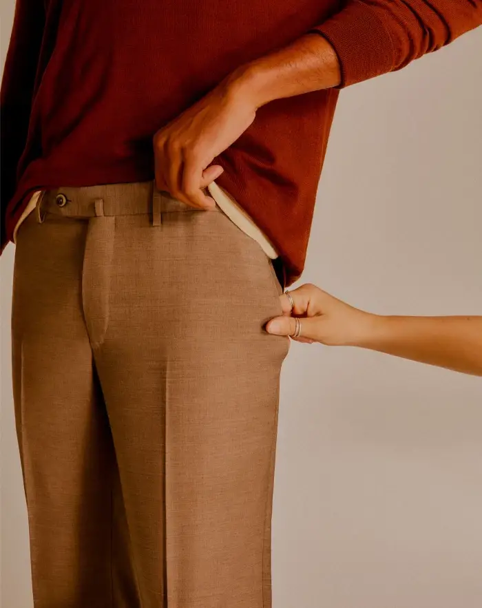 Pantaloni Torino Pantaloni Superslim in lana four season Vendita
