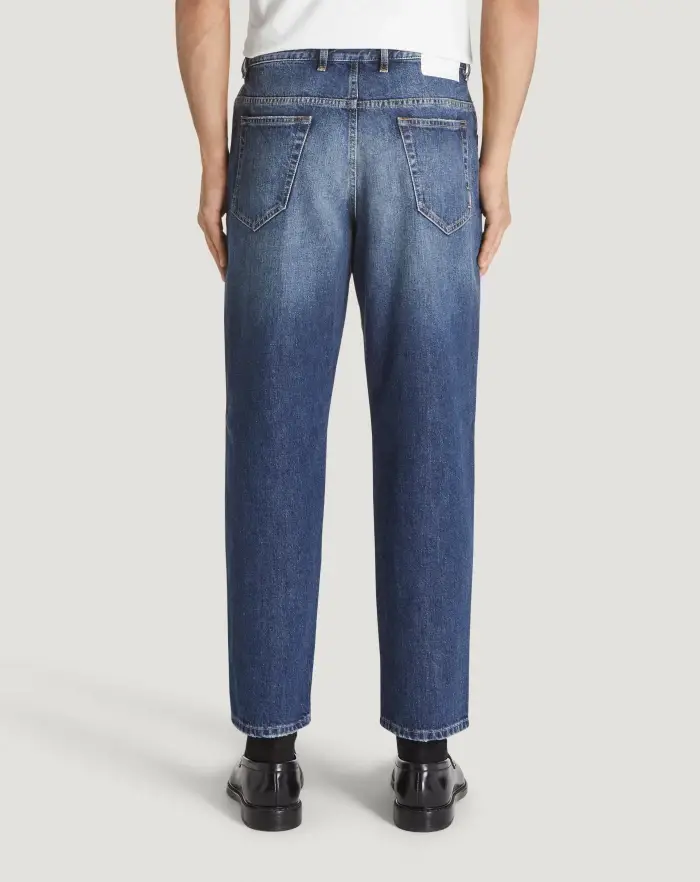 Pantaloni Torino Jeans Rebel in denim vintage Negozi Online