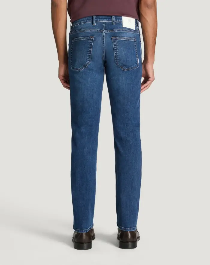 Pantaloni Torino Jeans Swing in denim stretch indigo Acquista Ora
