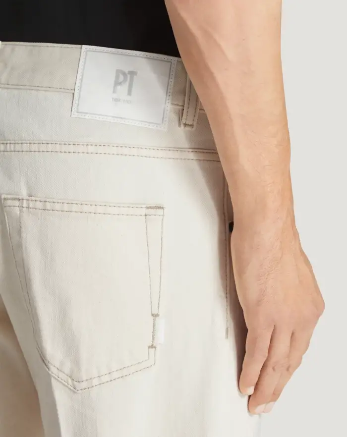 Pantaloni Torino Jeans Dub in denim cimosato Consegna Veloce