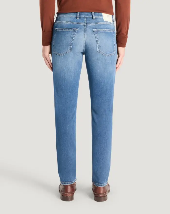 Pantaloni Torino Jeans Swing in denim soft touch Fino Al -60%