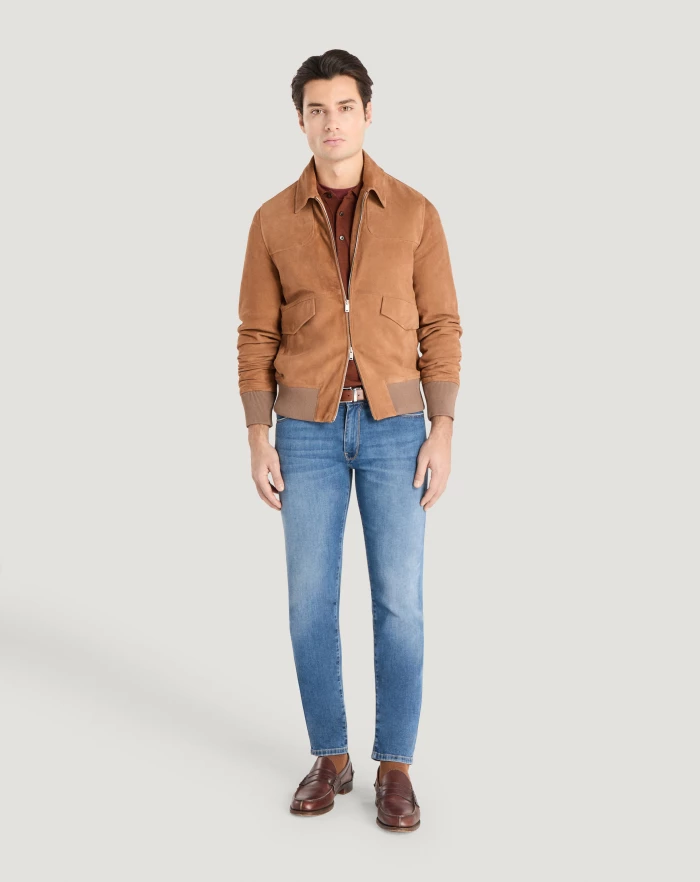 Pantaloni Torino Jeans Swing in denim soft touch Fino Al -60%