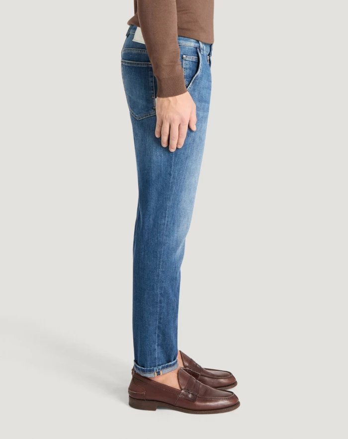 Pantaloni Torino Jeans Indie in denim soft touch Sottocosto