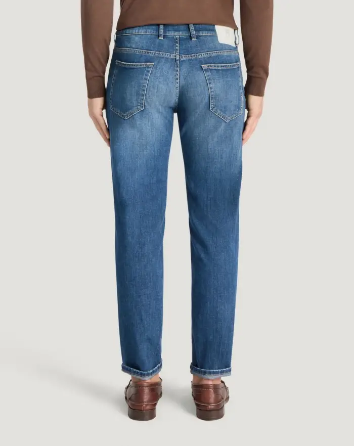 Pantaloni Torino Jeans Indie in denim soft touch Sottocosto