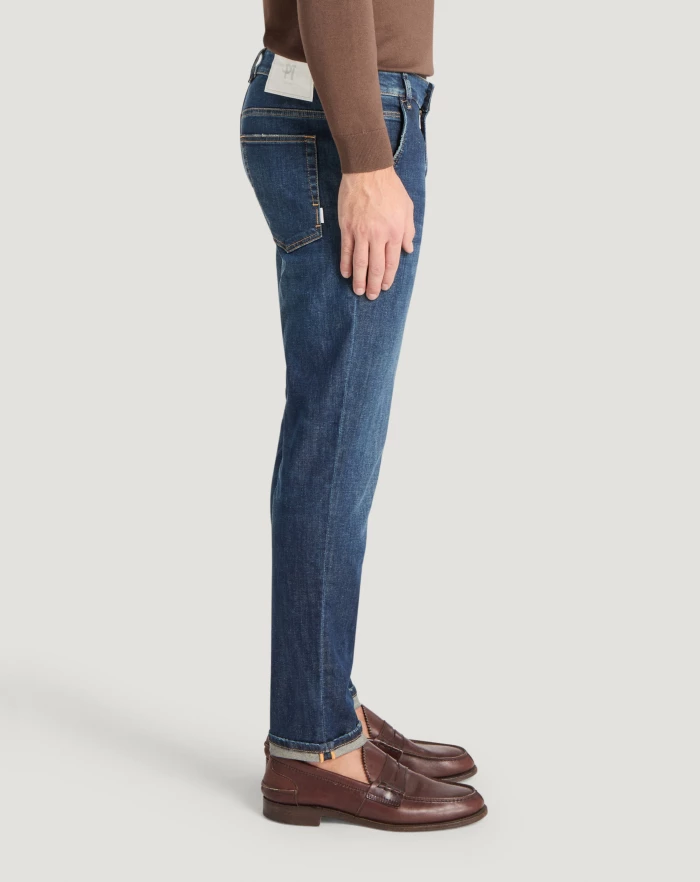 Pantaloni Torino Jeans Indie in denim batavia stretch Novità