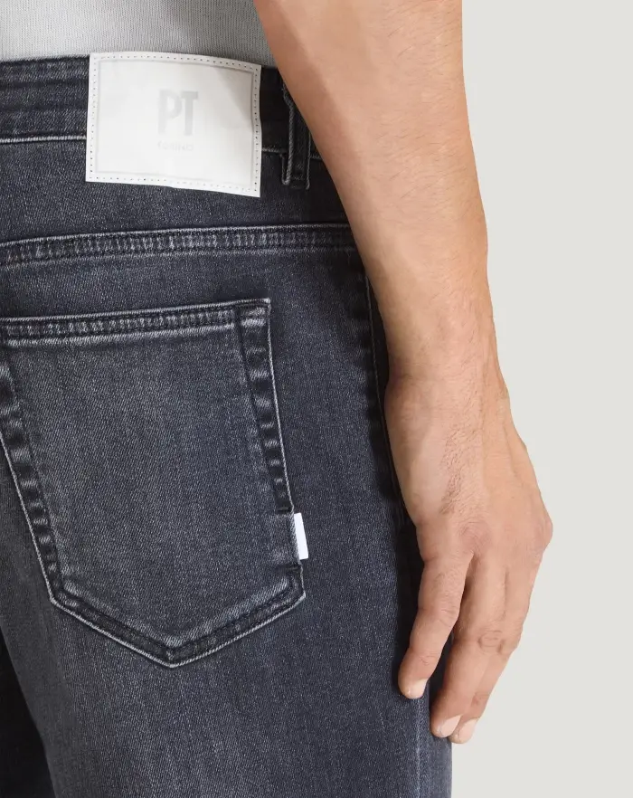 Pantaloni Torino Jeans Indie in denim soft touch Presa
