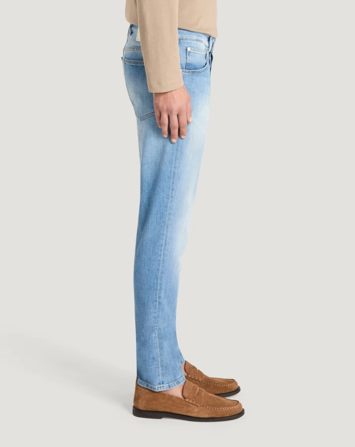 Pantaloni Torino Jeans Reggae in denim soft touch Sconto