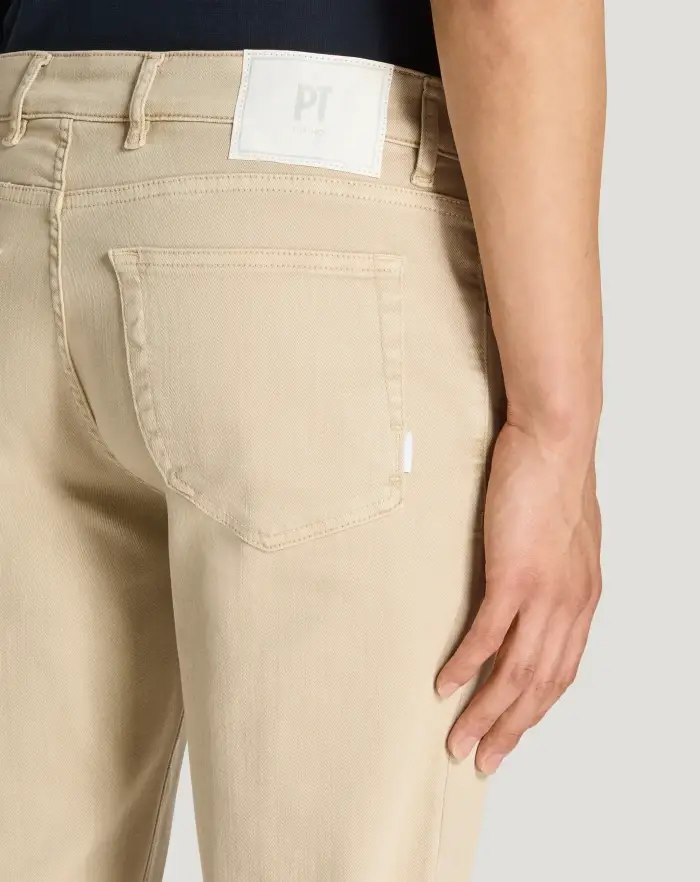Pantaloni Torino Jeans Swing in silky denim stretch Offerta