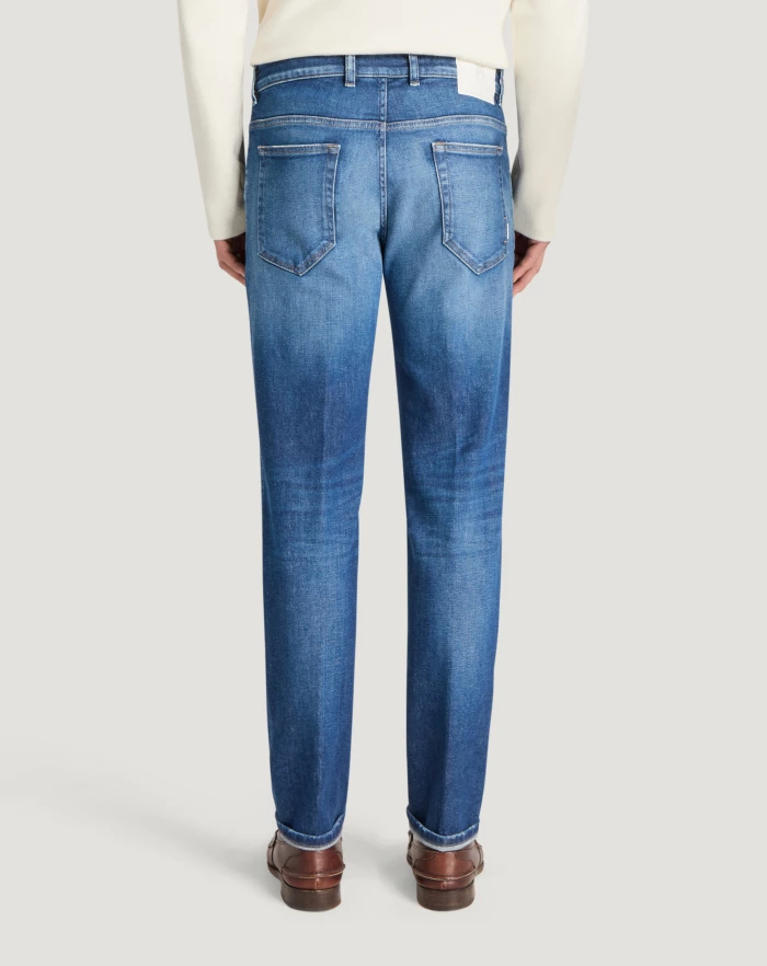Pantaloni Torino Jeans Reggae in denim stretch Economico