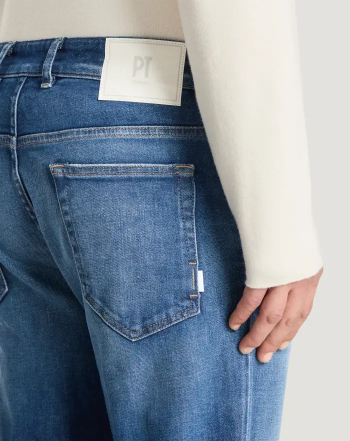 Pantaloni Torino Jeans Reggae in denim stretch Economico