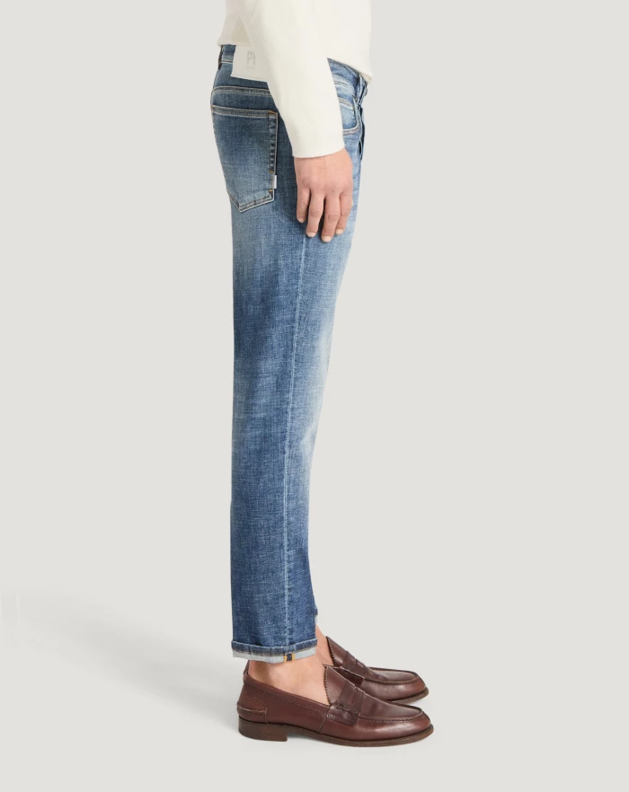 Pantaloni Torino Jeans Reggae in denim organico stretch Online