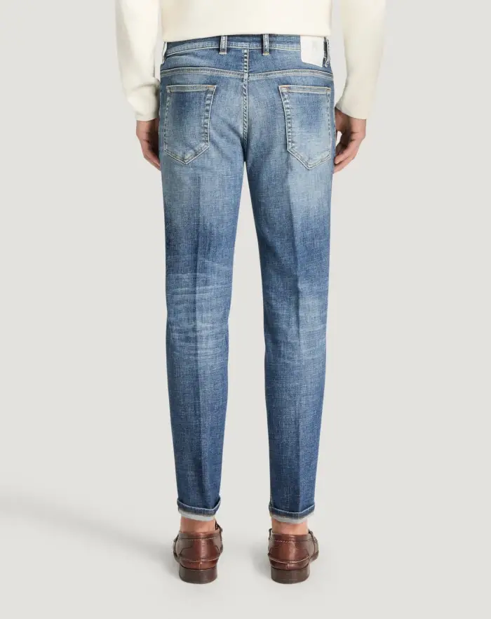 Pantaloni Torino Jeans Reggae in denim organico stretch Online