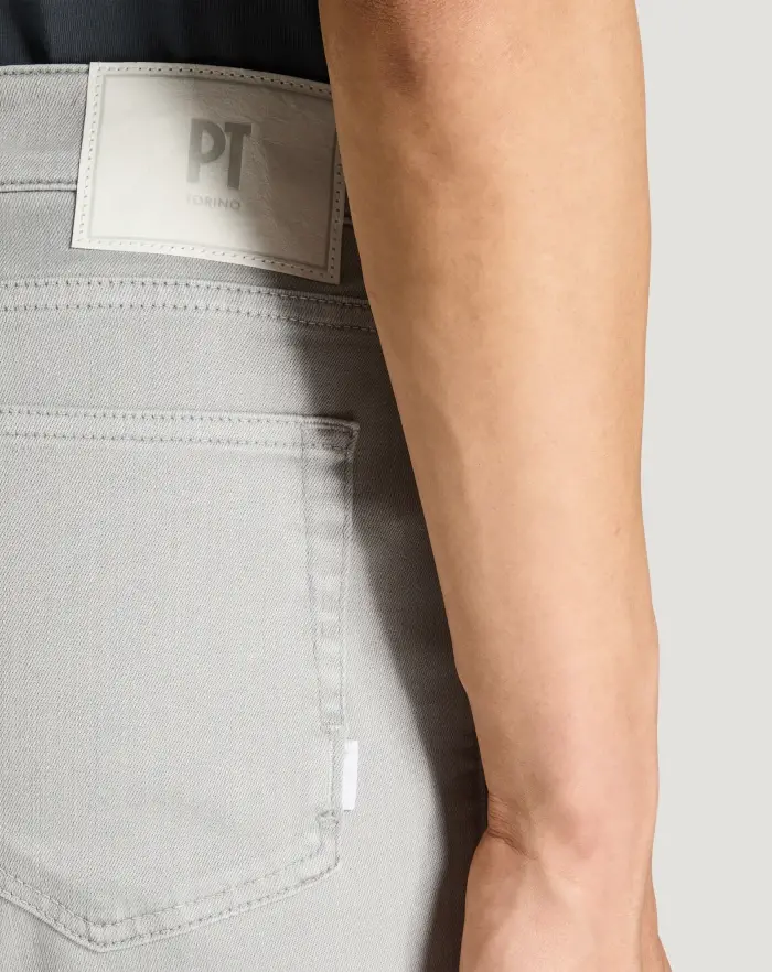 Pantaloni Torino Jeans Swing in silky denim stretch In Vendita