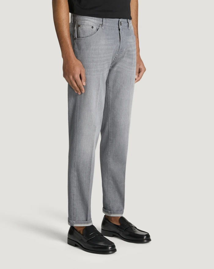 Pantaloni Torino Jeans Reggae in light grey denim Saldi