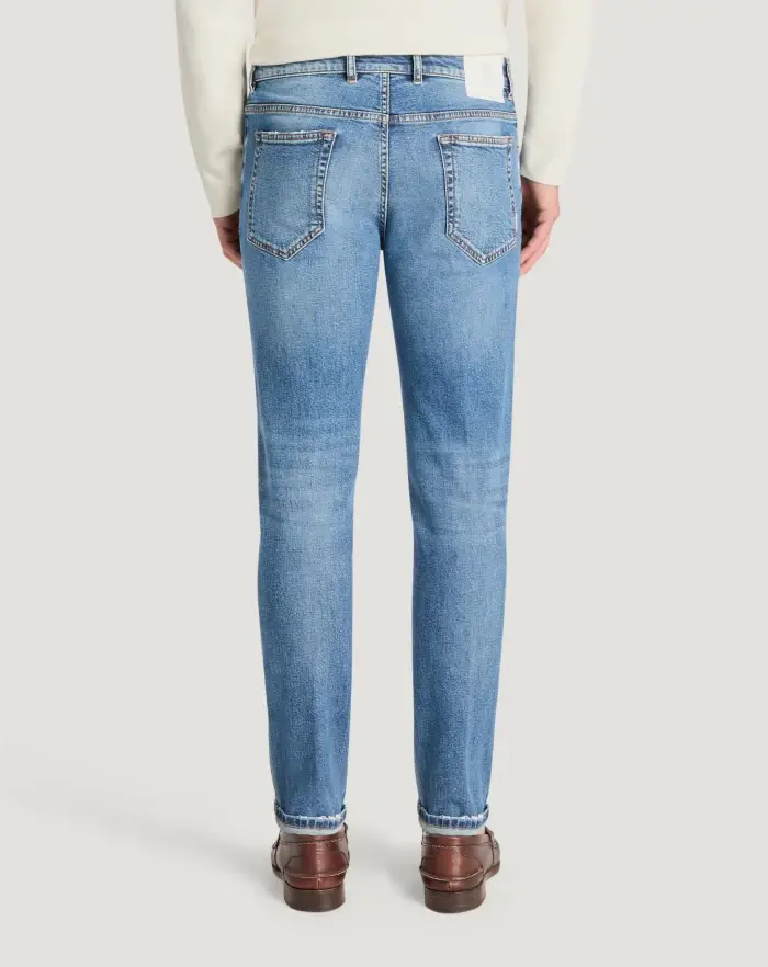 Pantaloni Torino Jeans Reggae in denim recycled stretch Hotsell