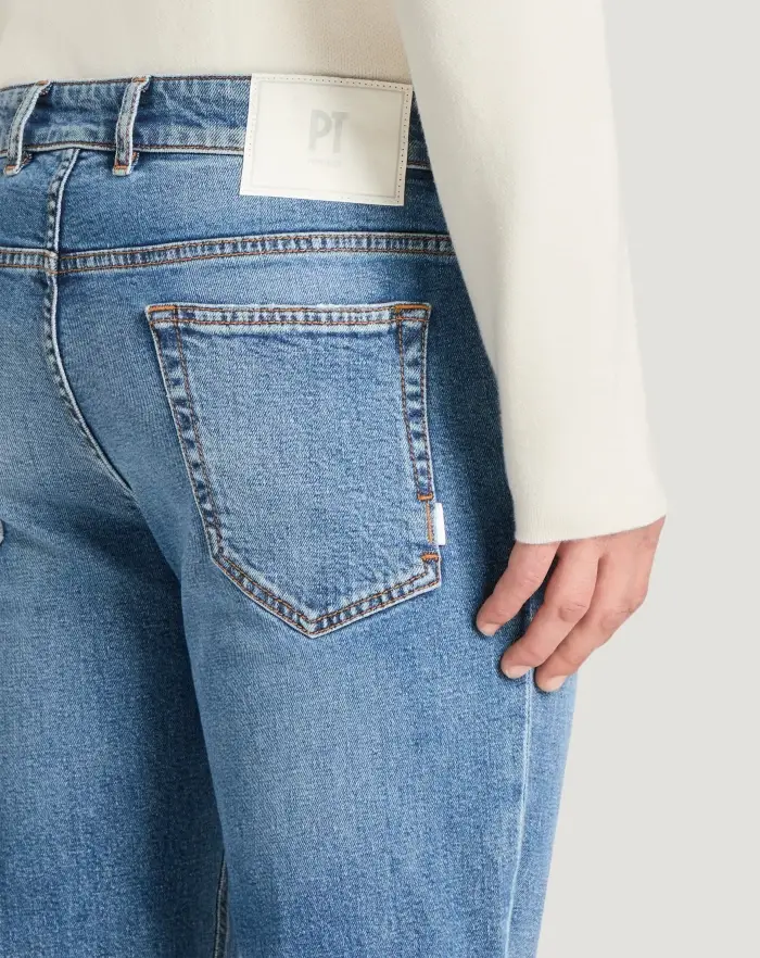 Pantaloni Torino Jeans Reggae in denim recycled stretch Hotsell