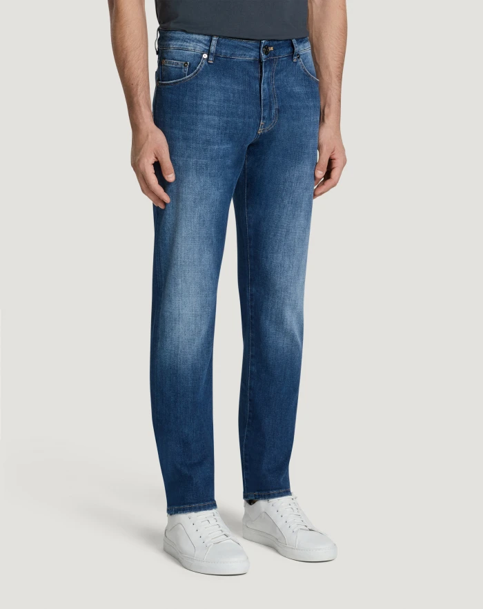 Pantaloni Torino Jeans Soul in denim soft touch Vendite Flash
