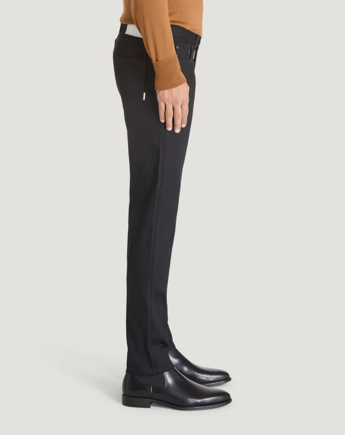Pantaloni Torino Jeans Rock in denim super black In Saldo